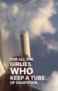 Chapstick lip balm