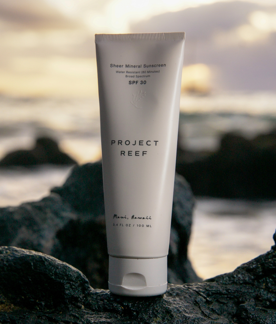 Project Reef SPF30 sheer mineral sunscreen