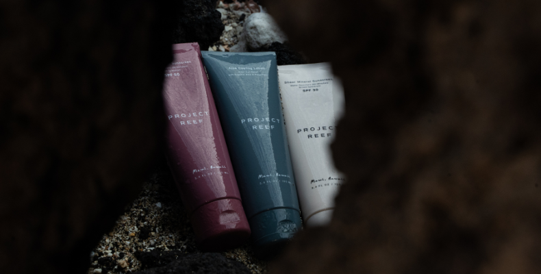 Reef safe sunscreens from Project Reef