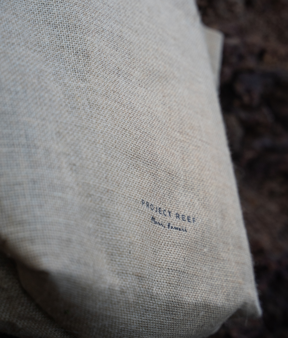 Project Reef tote bag ideal for carrying reef safe sunscreen and everyday essentials.