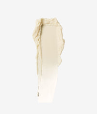 Close-up of a smooth lip balm smear.