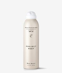SPF 30 Project Reef mineral sunscreen mist bottle 