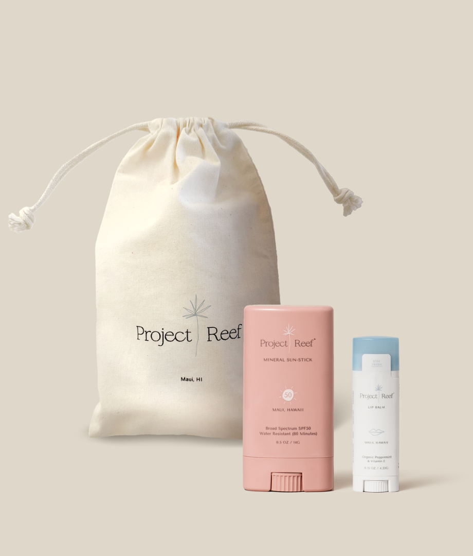 'Face'  the Sun Bundle - a sunscreen, bag, and lip screen