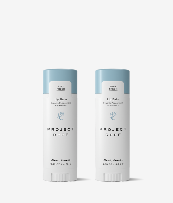 After Sun Peppermint Lip Balm Duo Hydrating Refreshing – Project Reef
