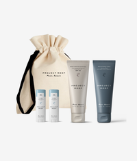 Set of Project Reef reef safe sun care products.